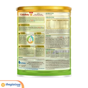 Alternative view of Sữa bột dinh dưỡng công thức ColosBaby Gold 0+ 800g