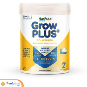 Sữa bột Grow Plus+ colostrum Lactoferrin 2+ 800g (từ 2 tuổi trở lên)
