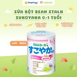 Sữa bột công thức Bean Stalk Sukoyaka 0-1 tuổi 800g